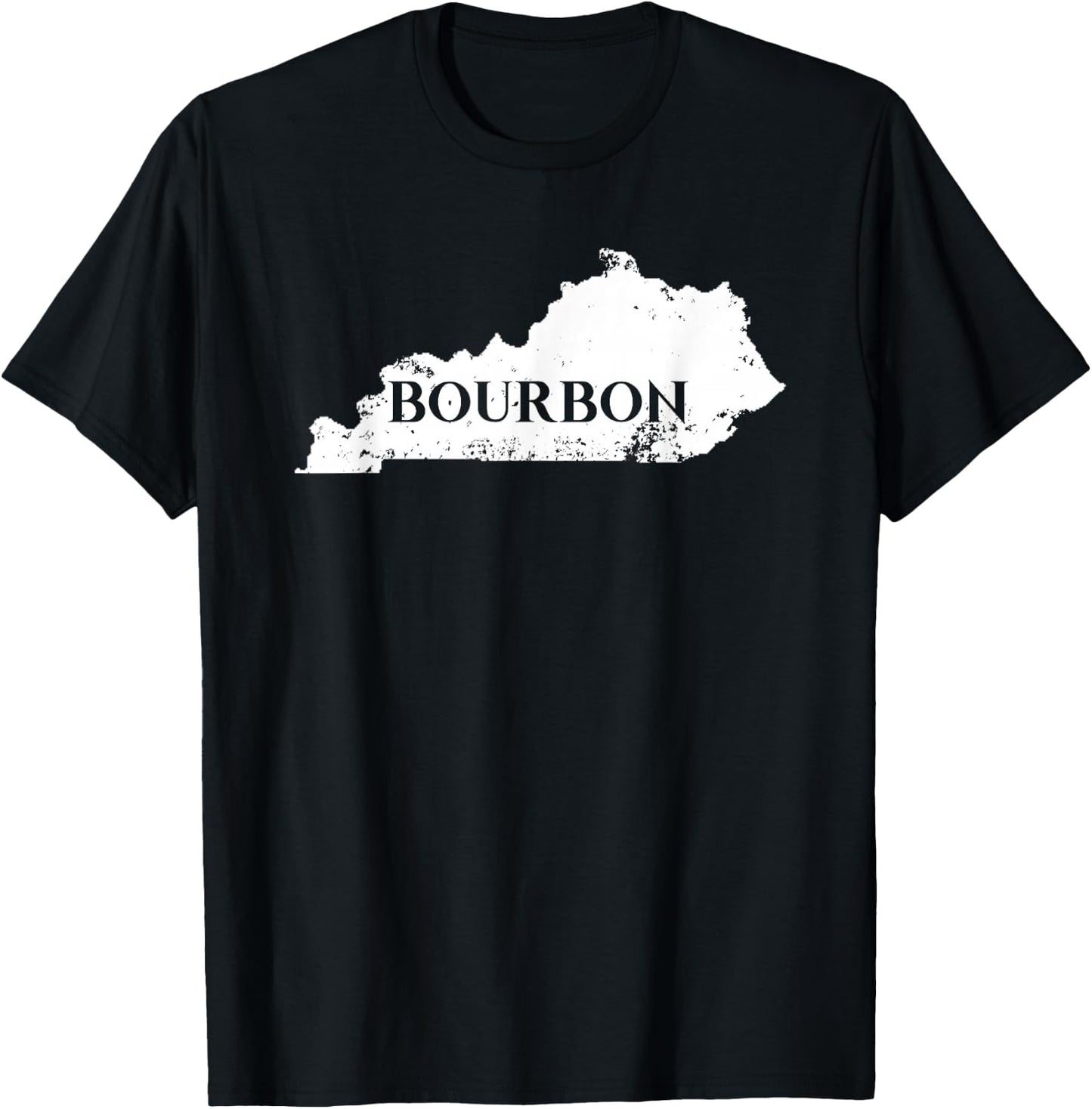 Kentucky Bourbon KY State Home Smooth Drink T-Shirt - T-Shirt | Black