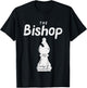 Kids Chess Piece The Bishop Shirt Halloween Matching Costume T-Shirt - T-Shirt | Black