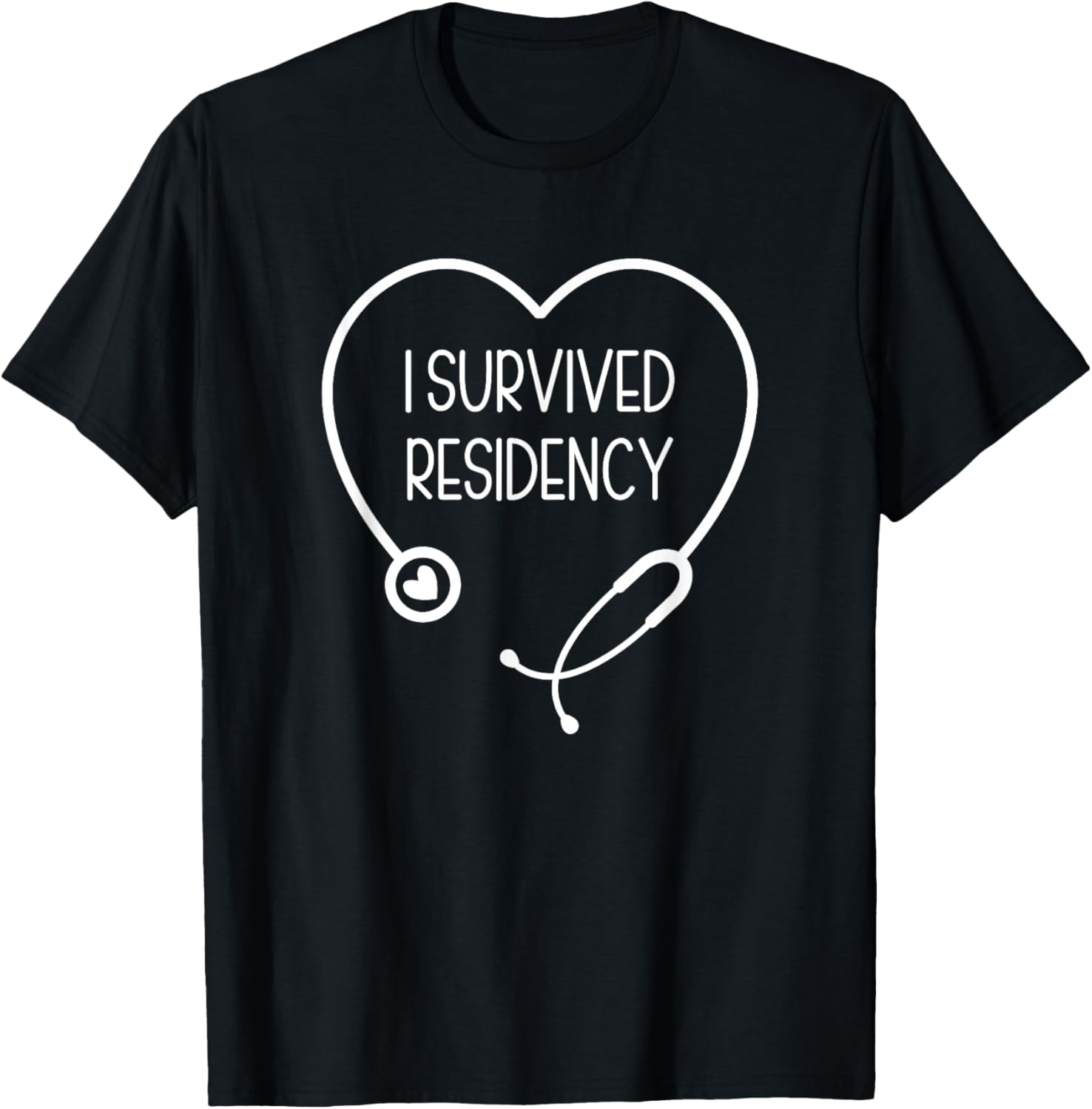 I Survived Residency Graduation T-Shirt - T-Shirt | Black