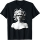 Medusa Head Portrait Greek Mythology Gorgon Monster T Shirt T-Shirt - T-Shirt | Black