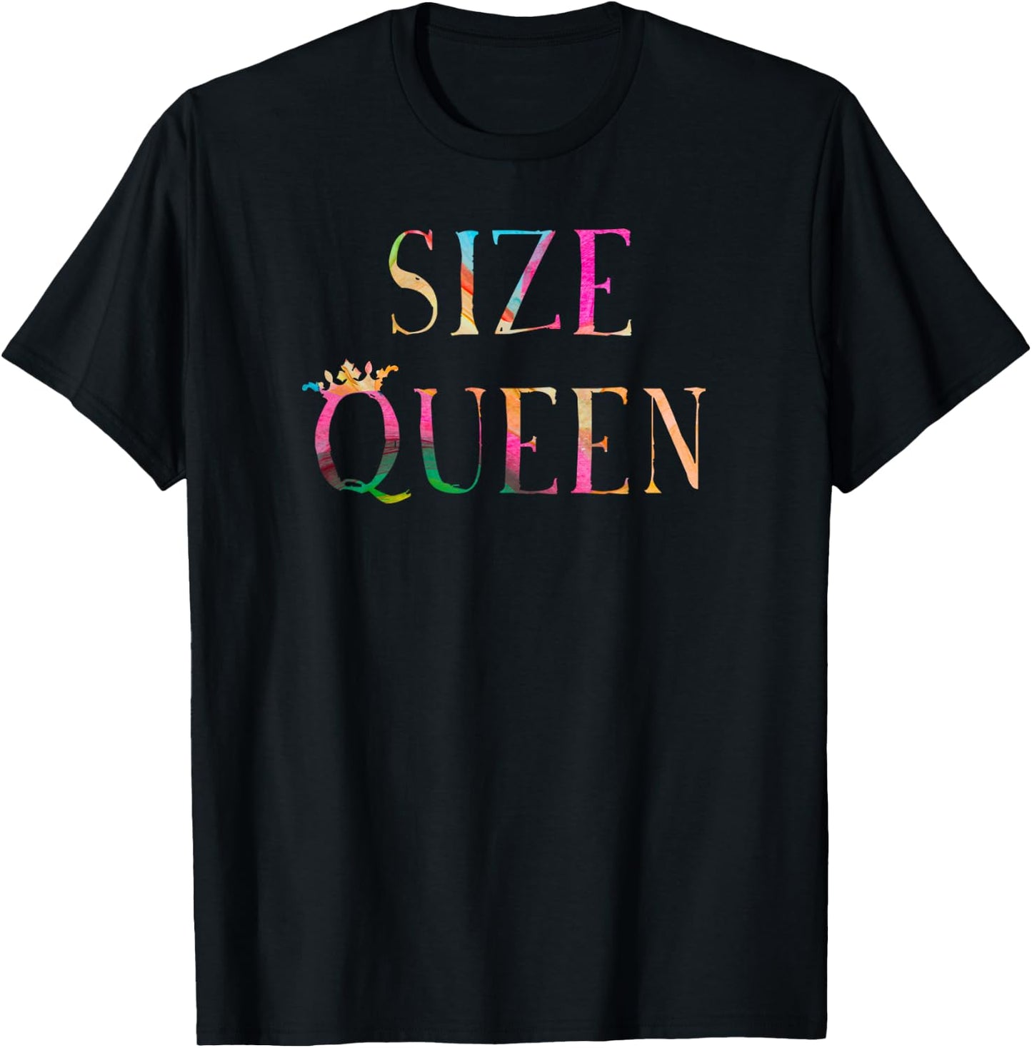 Size Queen Sexy Fetish For Large Cock Lovers T-Shirt - T-Shirt | Black