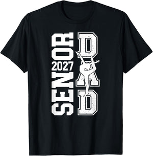 Dance Senior Dad 2027 Dancing Senior Dad 2027 T-Shirt - T-Shirt | Black