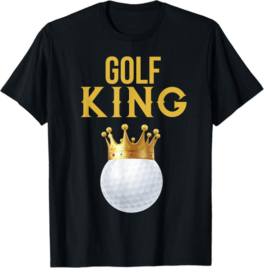 Golf King Funny Golf T-Shirt - T-Shirt | Black