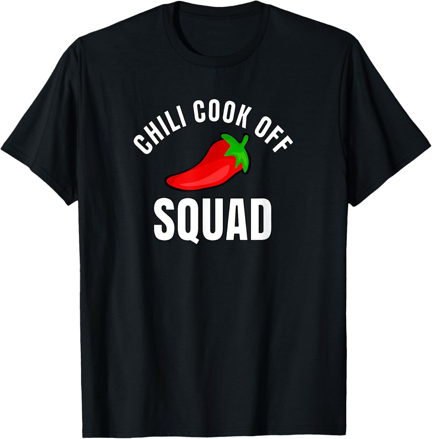 Chili Cook- Off Squad Chili Contest Matching Team Shirts T-Shirt - T-Shirt | Black