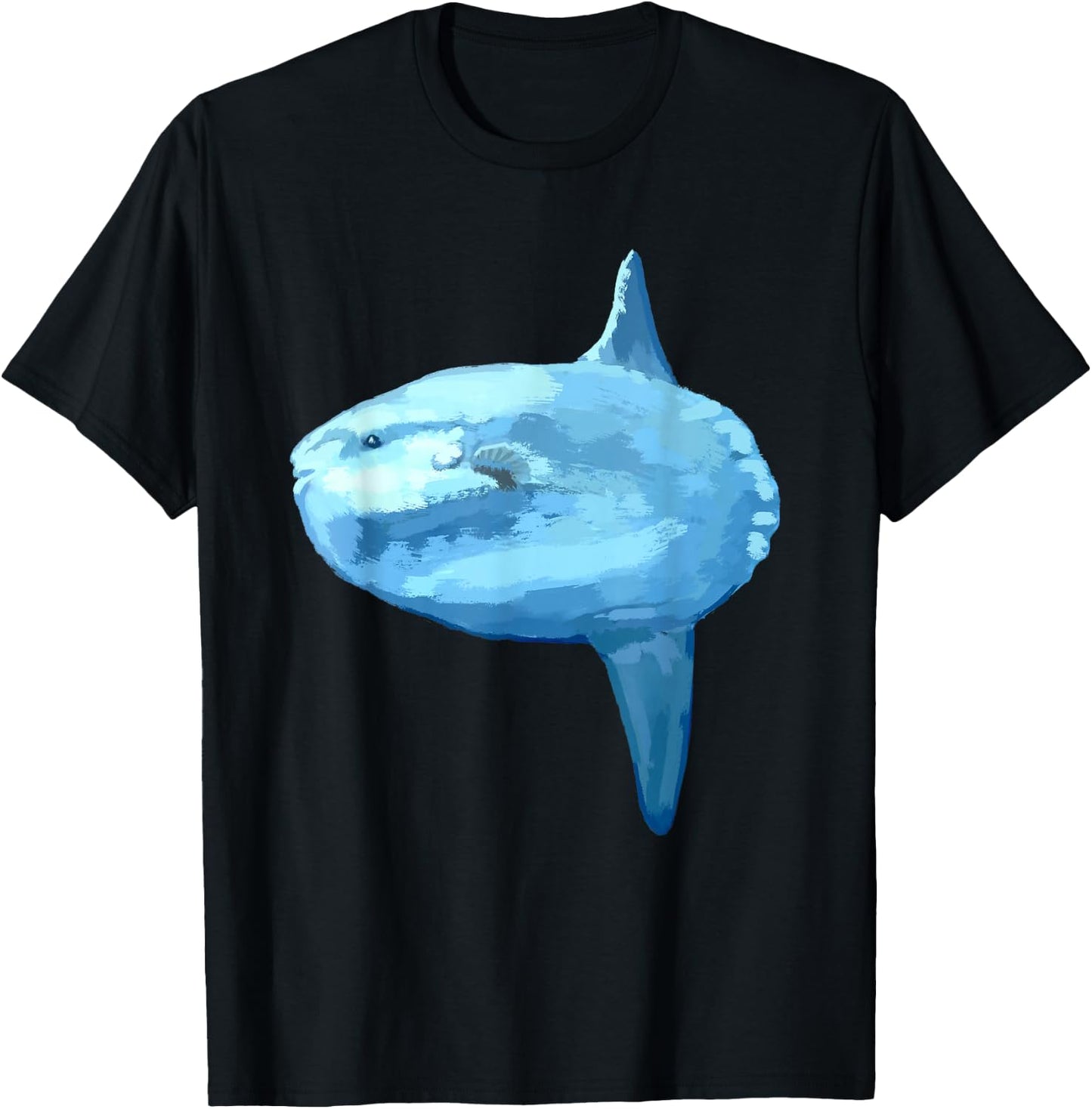 Ocean Sunfish Common Mola T Shirt T-Shirt - T-Shirt | Black