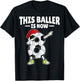 This Baller Is Now 8 Dabbing Kids Soccer Lover 8th Birthday T-Shirt - T-Shirt | Black