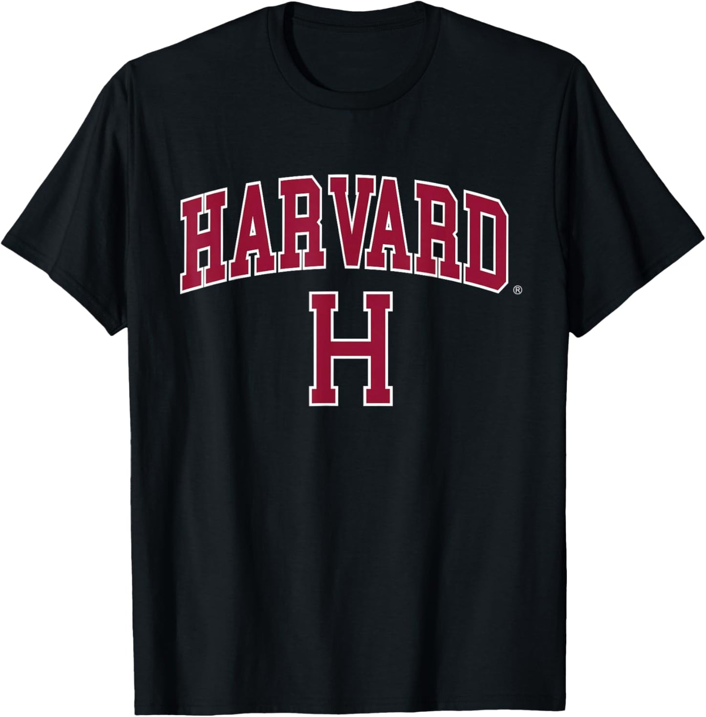 Harvard University Crimson | Official NCAA Merch | NCAFHRV04 T-Shirt - T-Shirt | Black
