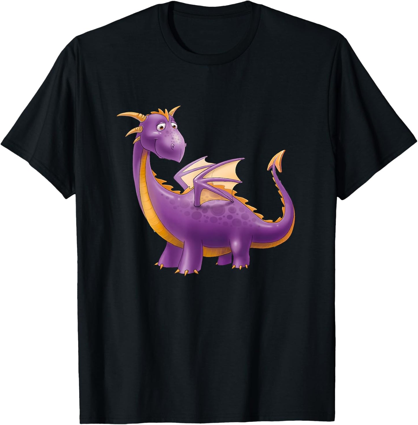 Purple Dragon T-Shirt - T-Shirt | Black
