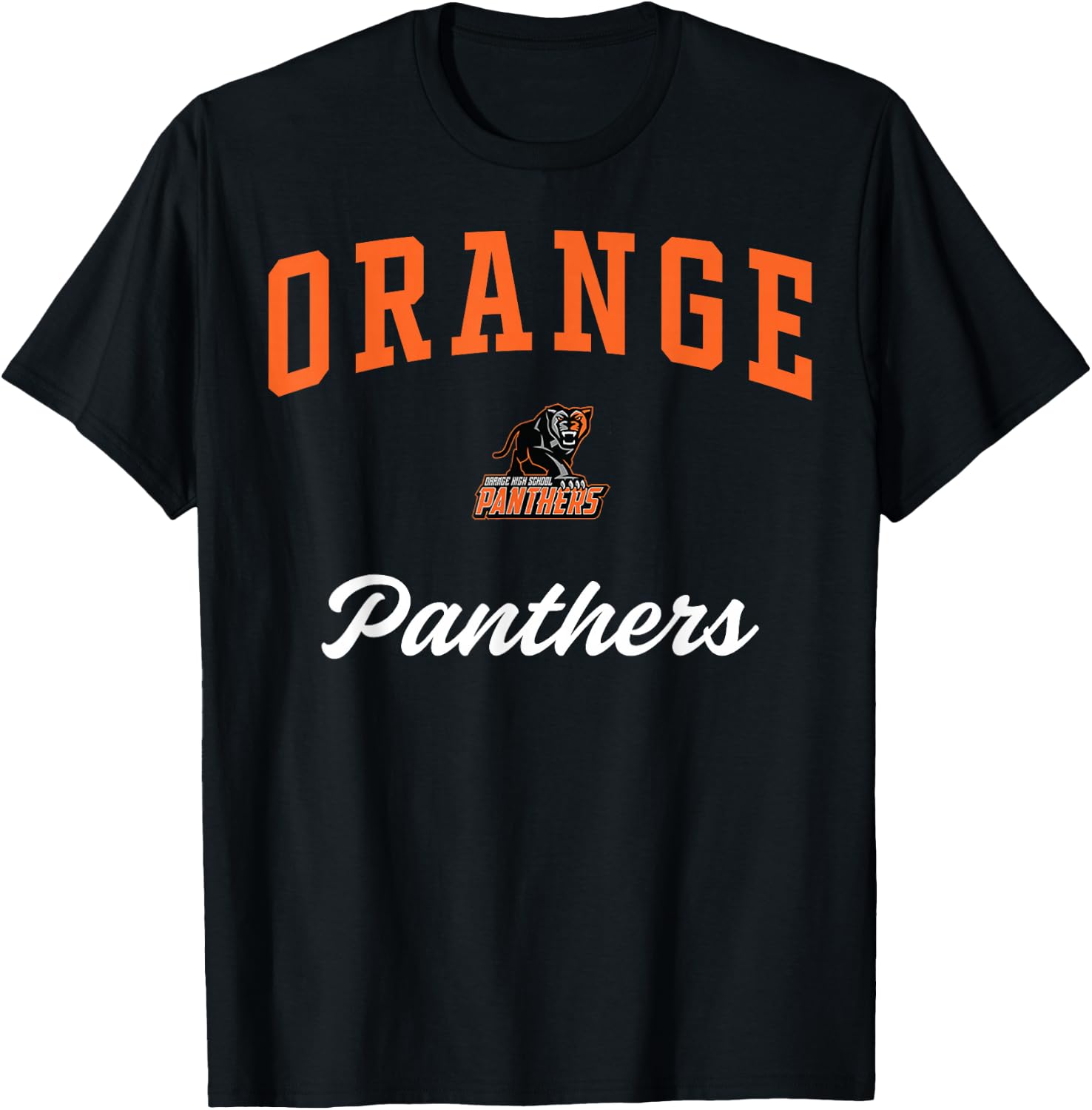 Orange High School Panthers C3 T-Shirt - T-Shirt | Black