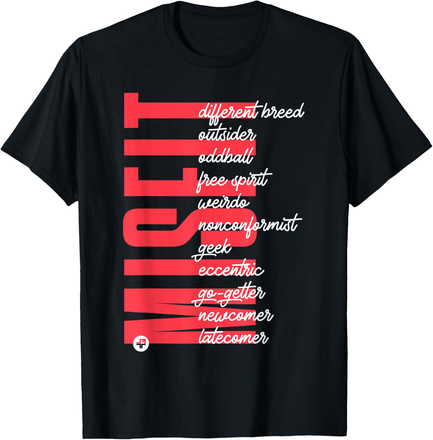 Misfit T-Shirt - T-Shirt | Black