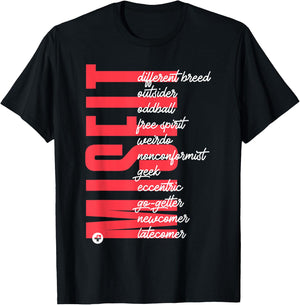 Misfit T-Shirt - T-Shirt | Black