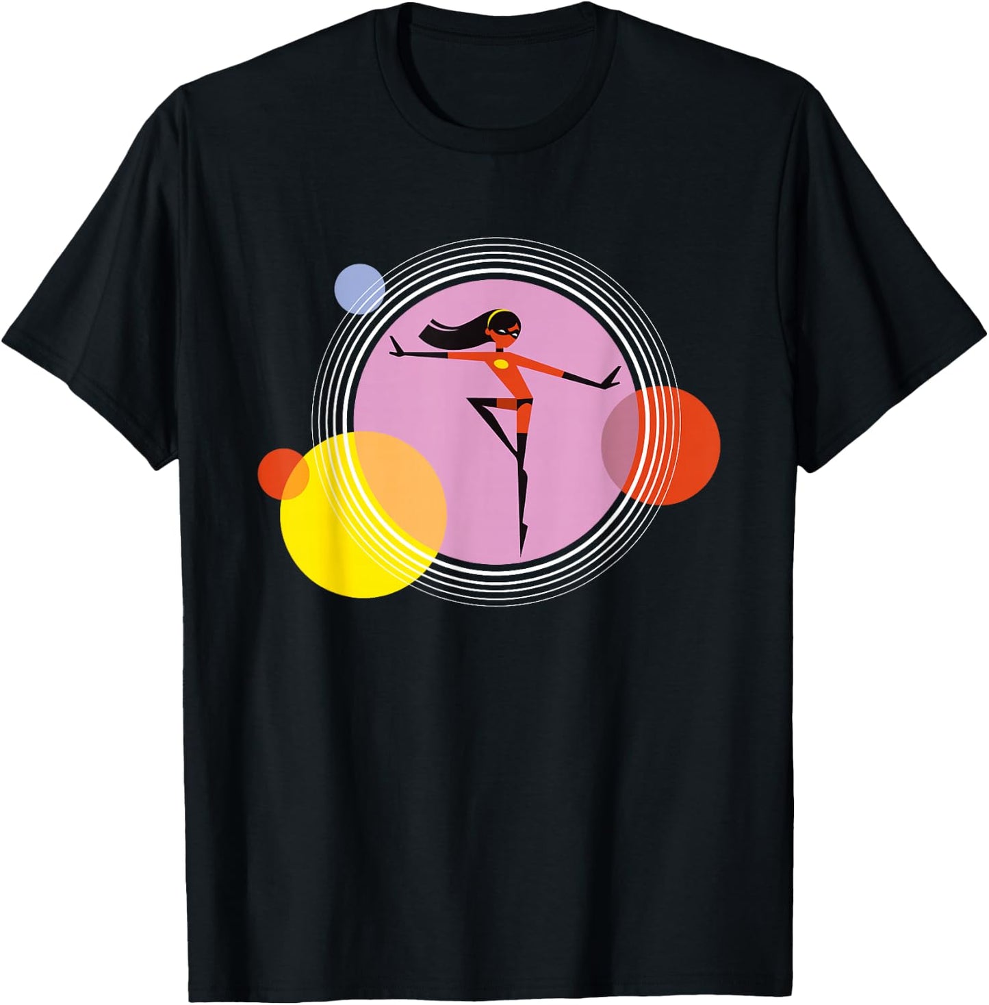 Disney Pixar Incredibles Violet Parr Mid Mod T-Shirt - T-Shirt | Black