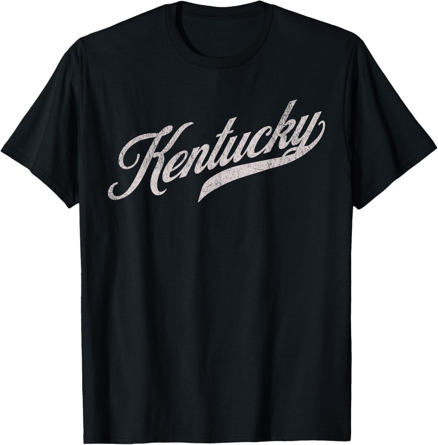 Throwback Vintage Kentucky City and State Adults and Kids T-Shirt - T-Shirt | Black