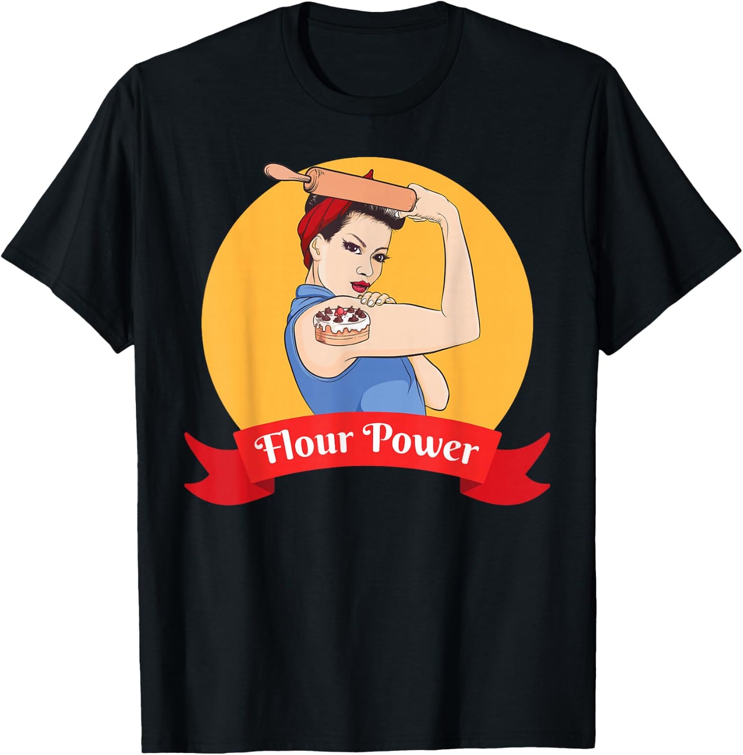 Funny Baking Baker Pastry Chef Women's T-Shirt - T-Shirt | Black