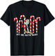 Toy Story 4 Forky Get Me Outta Here Candy Canes Holiday T-Shirt - T-Shirt | Black