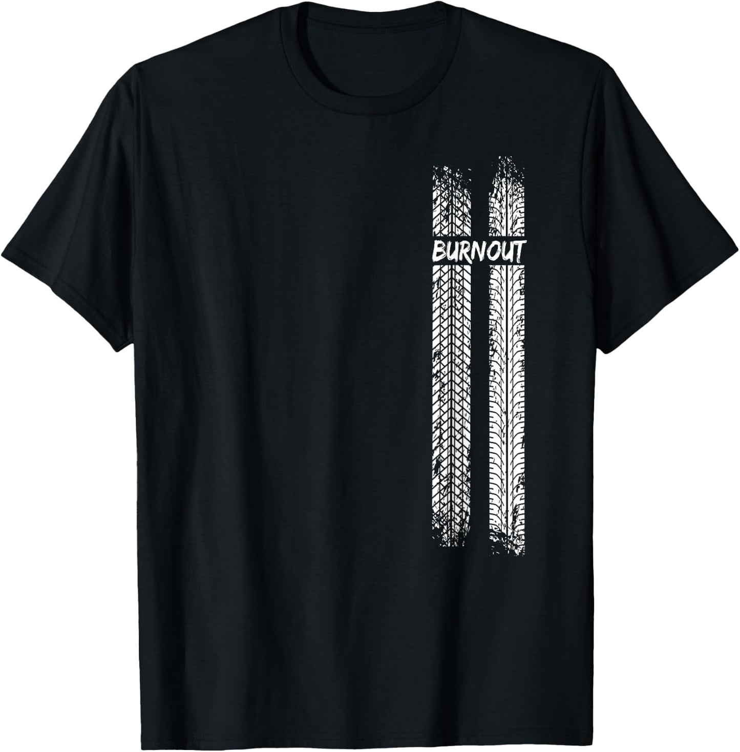 Burnout Shirt Car Enthusiast Gift T-Shirt - T-Shirt | Black