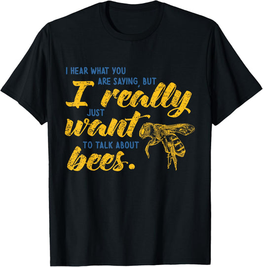 Beekeeper Costume Honeybee Bee Keeping Bee Keepers T-Shirt - T-Shirt | Black
