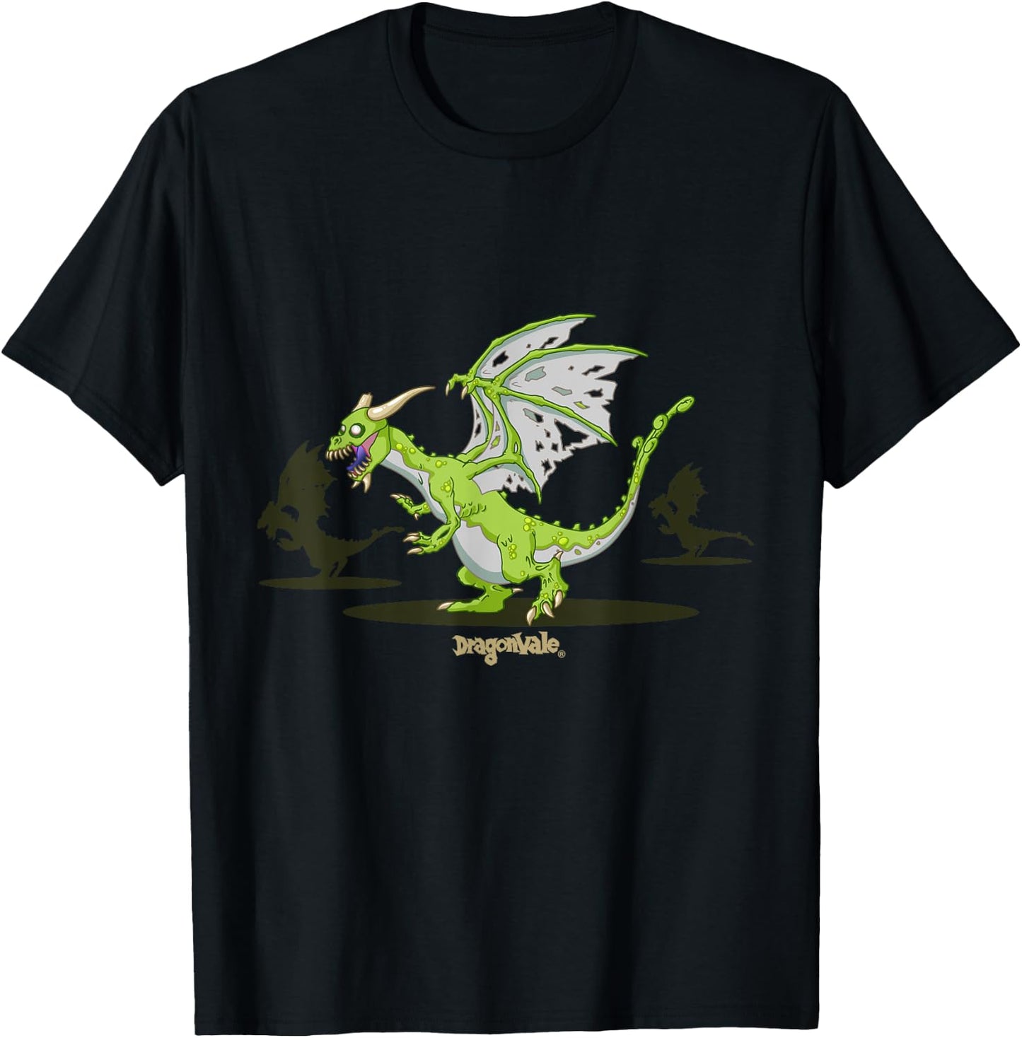 DragonVale: Zombie Dragon T-Shirt - T-Shirt | Black