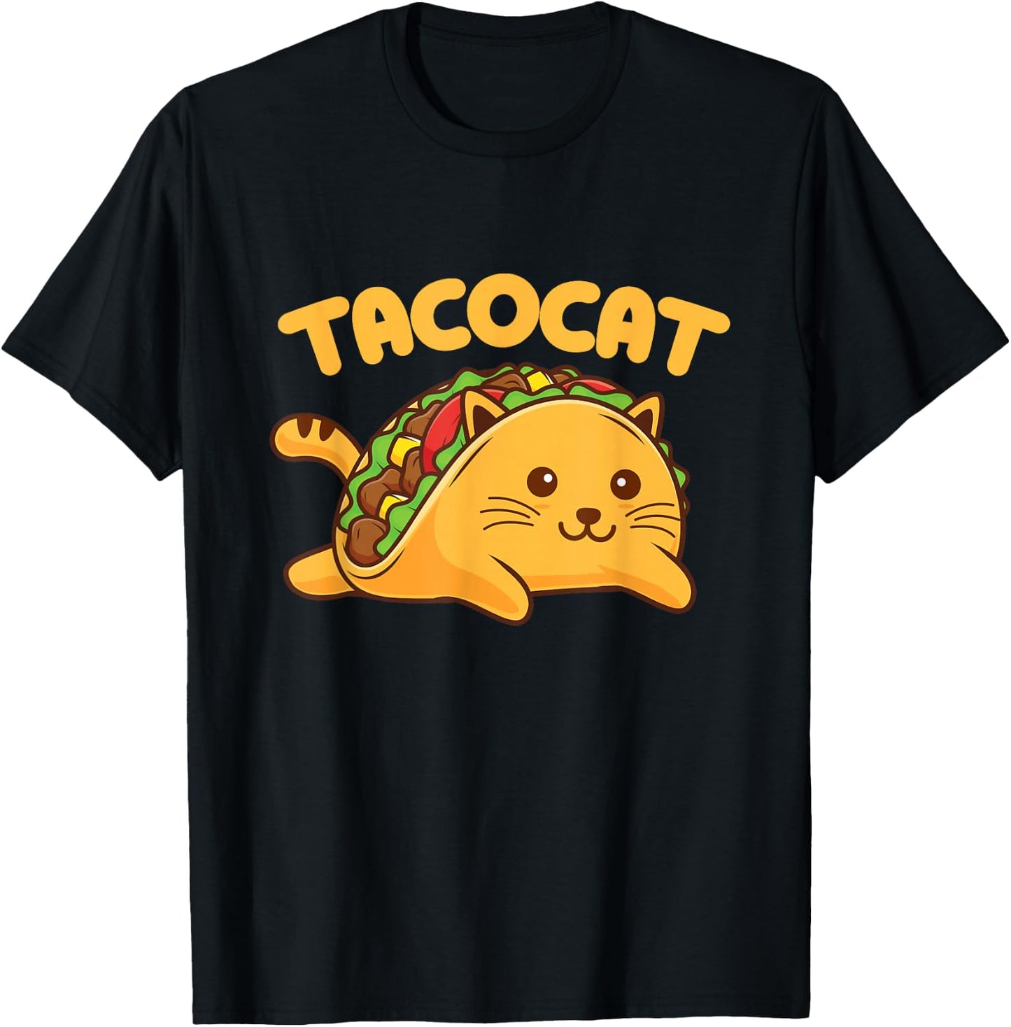 Tacocat - Taco Lover Mexican Food Taco Tuesday T-Shirt - T-Shirt | Black