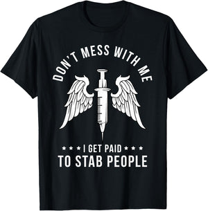 Phlebotomist Black Adult Men's T-Shirt - T-Shirt | Black