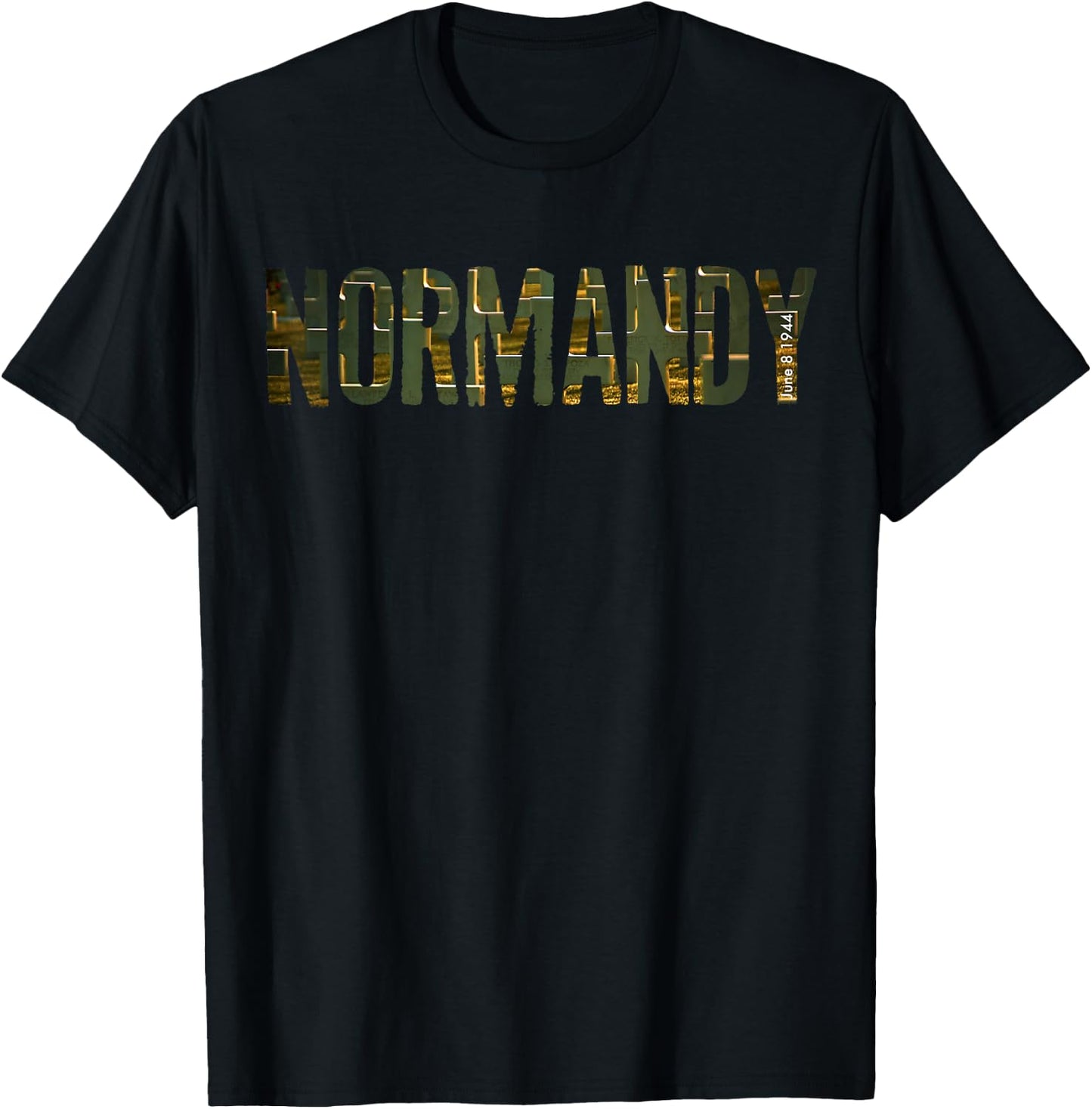 Normandy t shirt: Normandy shirt men T-Shirt - T-Shirt | Black
