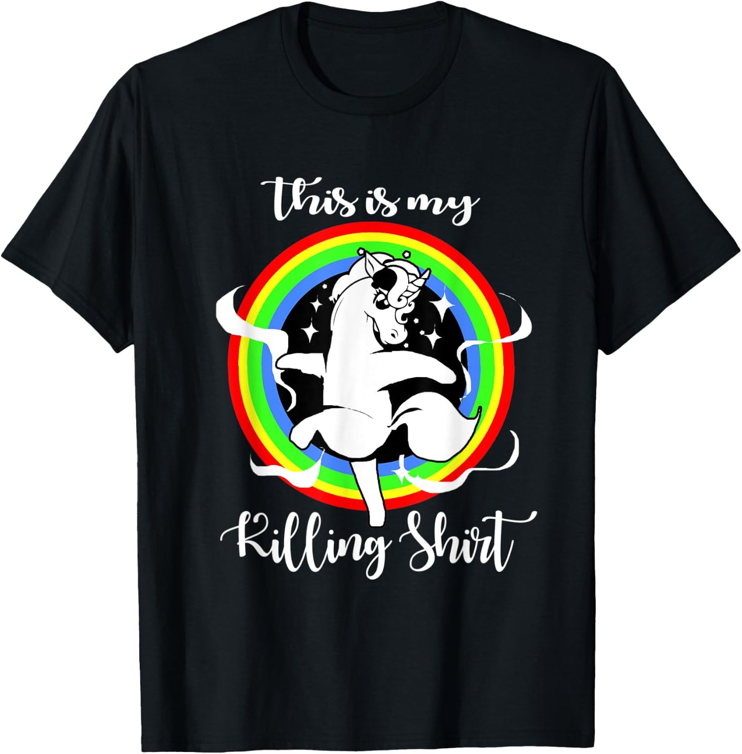 Unicorn This Is My Killing T-Shirt - T-Shirt | Black