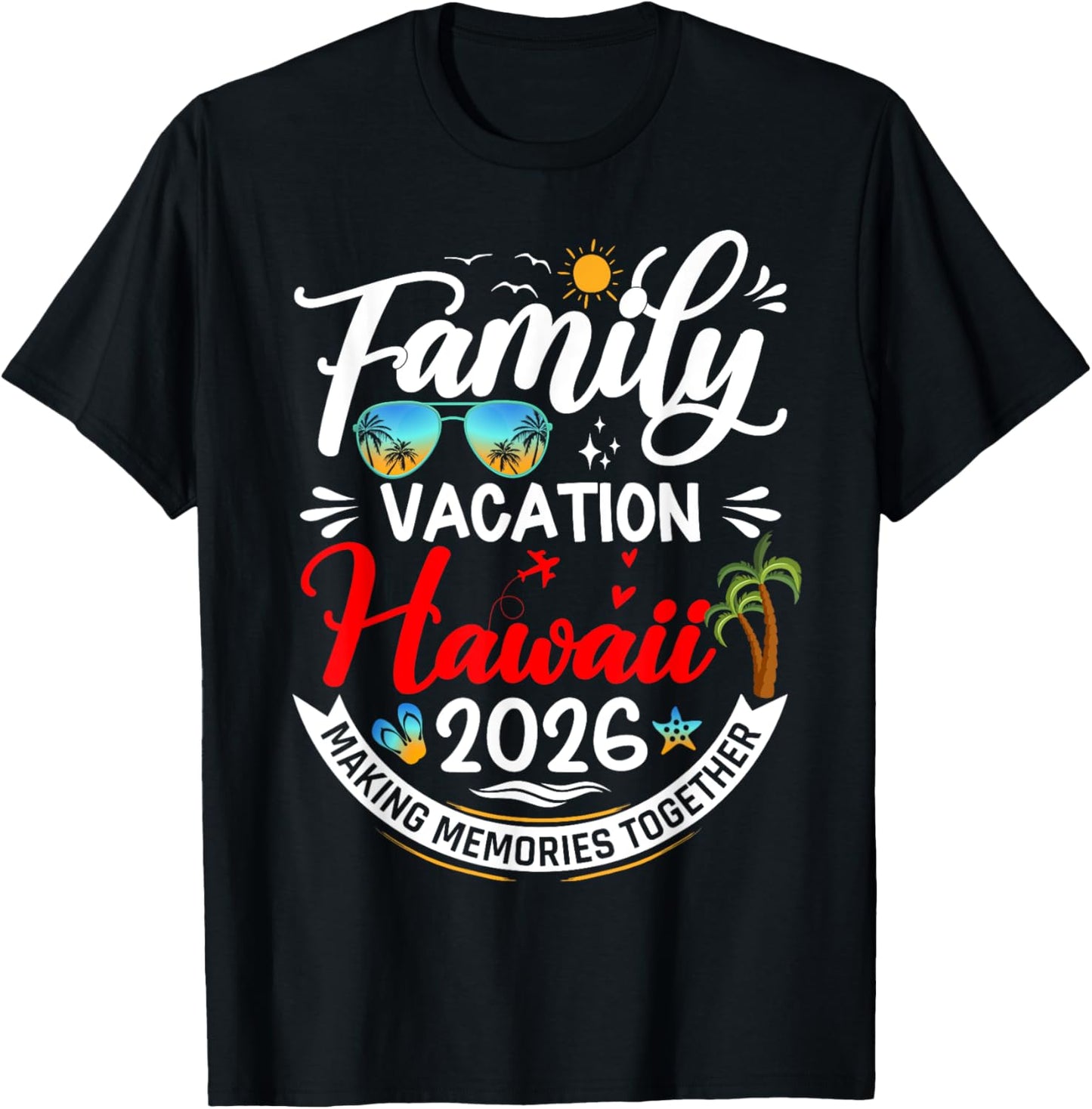 Vacation 2026 T-Shirt - T-Shirt | Black
