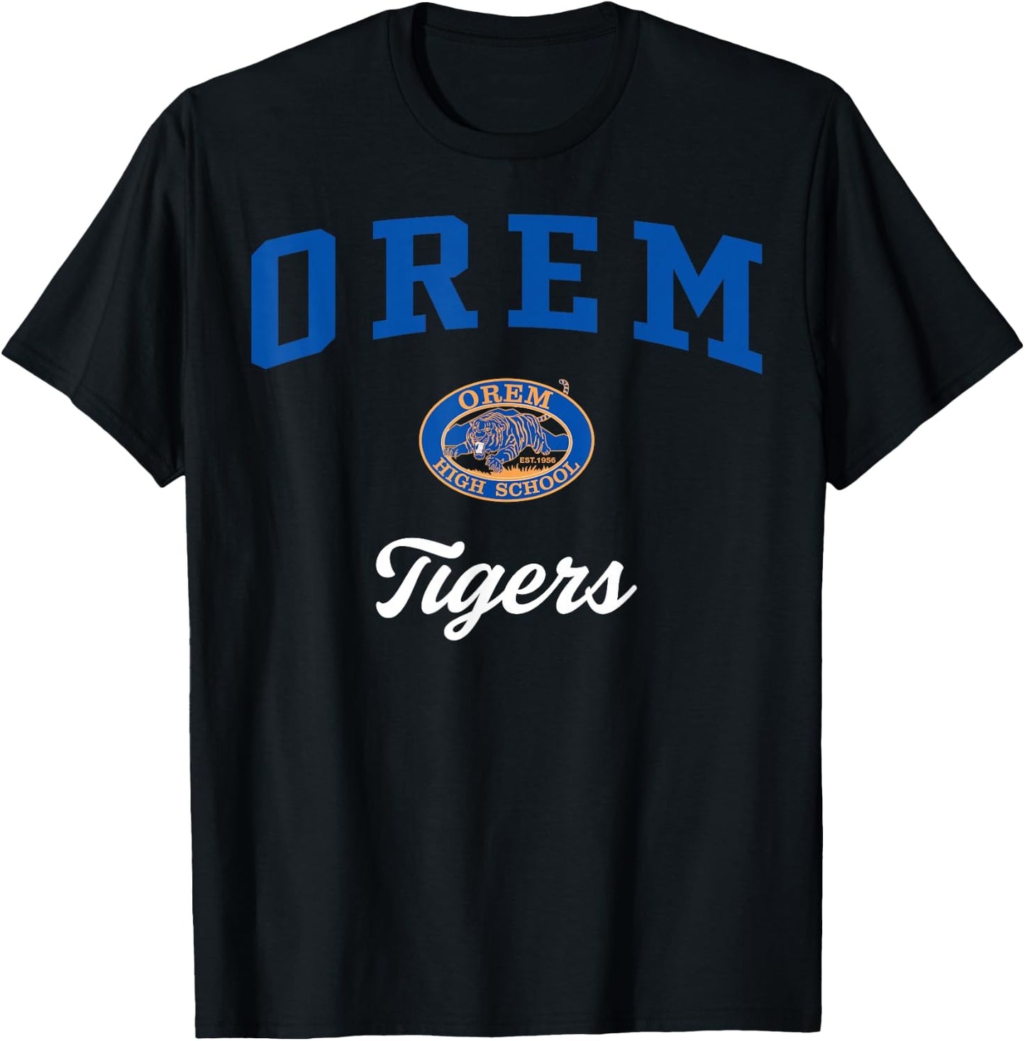 Orem High School Tigers C3 T-Shirt - T-Shirt | Black