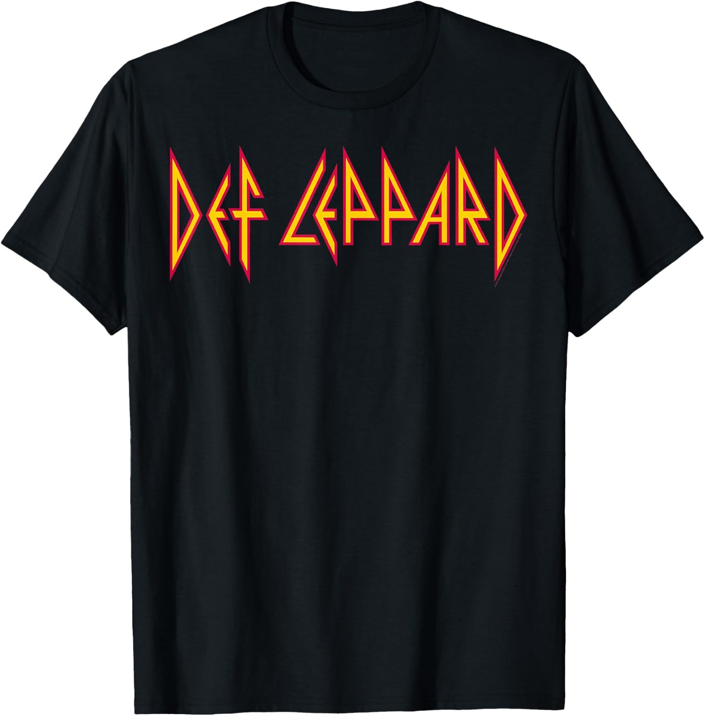 Def Leppard - Classic Logo T-Shirt - T-Shirt | Black