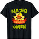 Custom Mexican Christmas Father's Day Name Nacho Average Owen Funny Birthday Personalized Name Gift T-Shirt - T-Shirt | Black