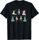 Christmas Nutcracker Ballet Holiday Sugar Plum Fairy Xmas T-Shirt - T-Shirt | Black
