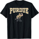 Elite Authentics Black Purdue Boilermakers Arch Logo T-Shirt - T-Shirt | Black