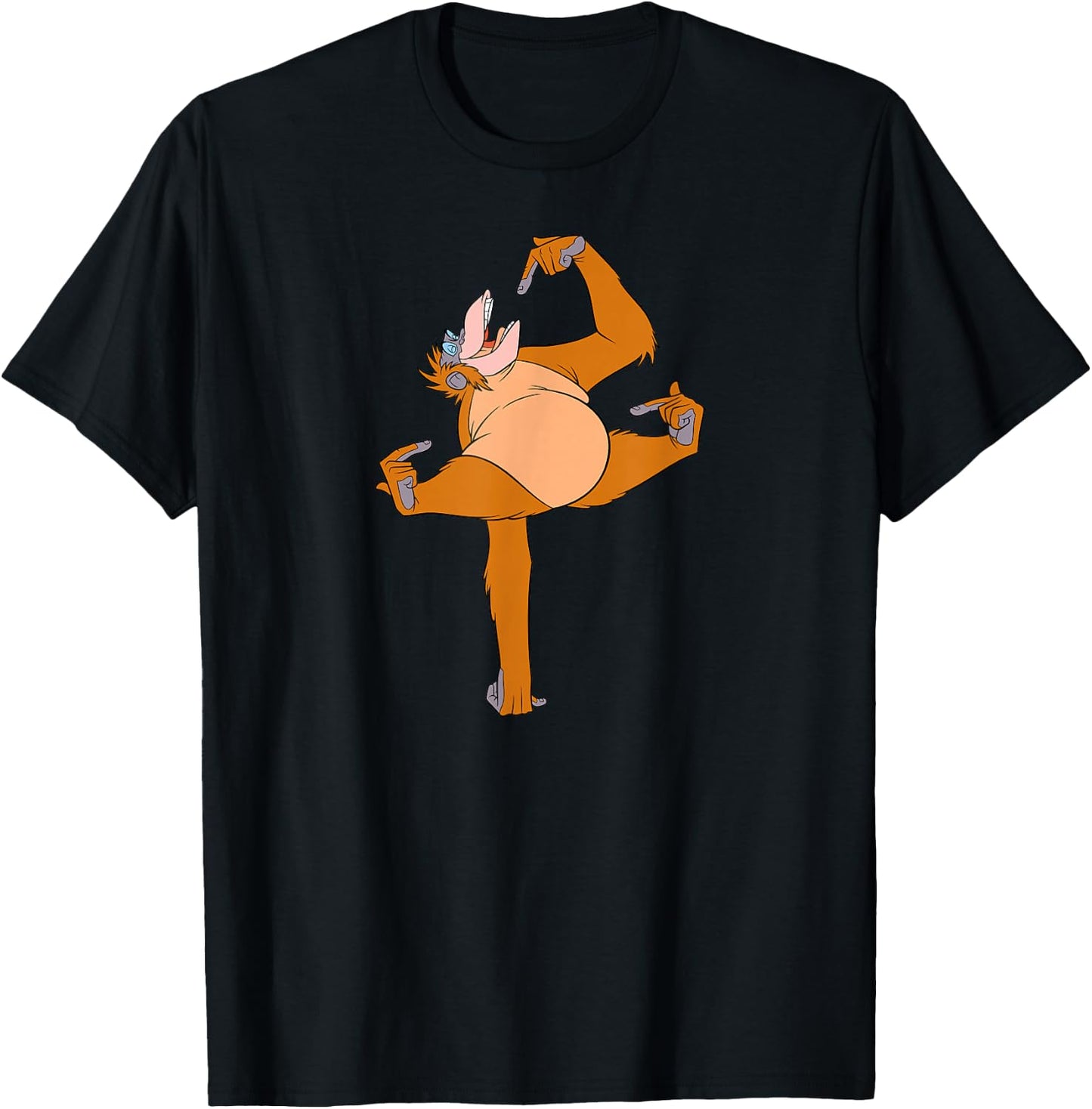 Disney The Jungle Book King Louie T-Shirt - T-Shirt | Black