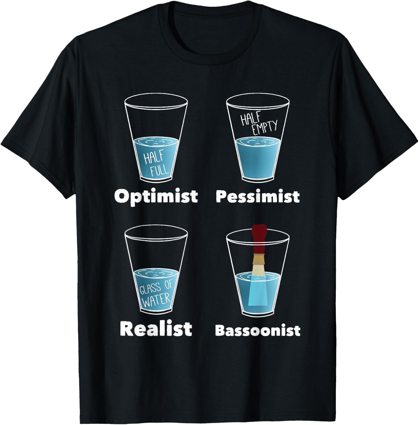 Funny Bassoonist Bassoon Play Orchestra Music T-Shirt - T-Shirt | Black