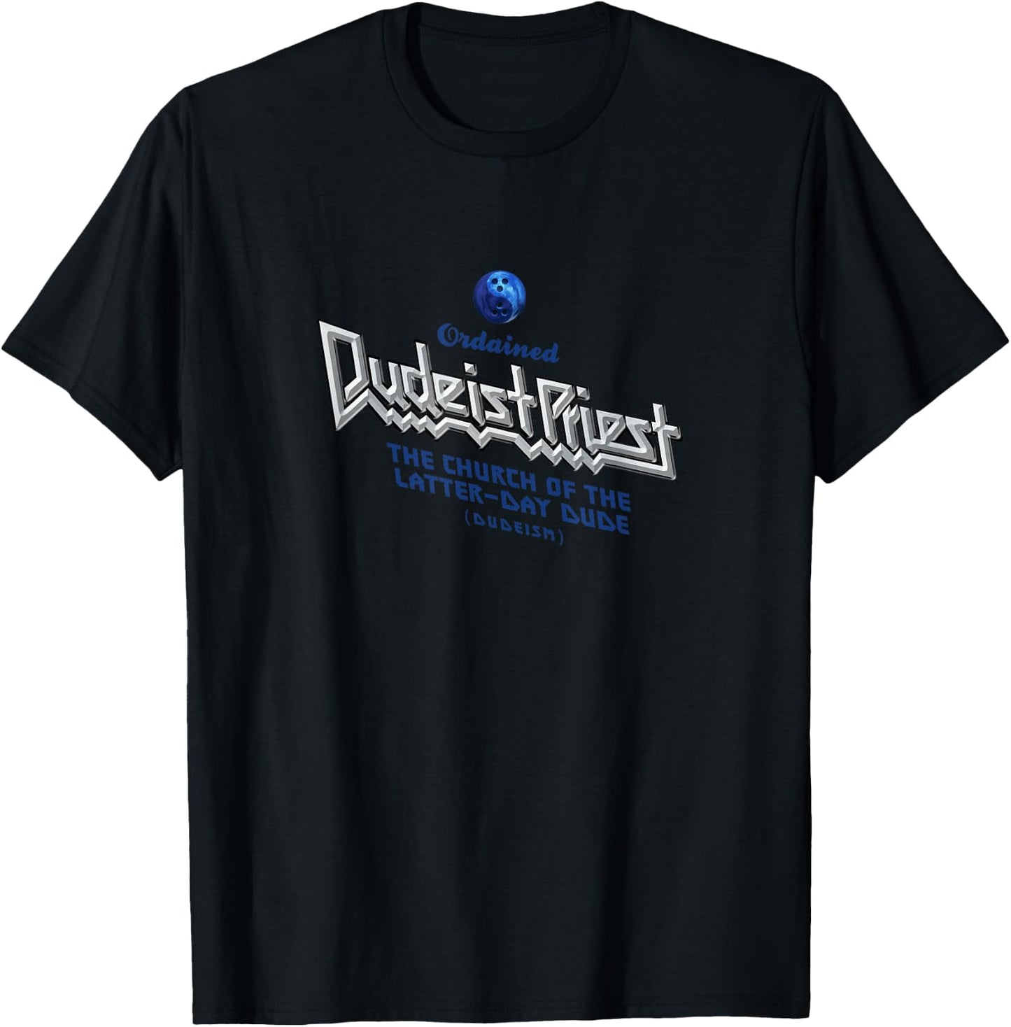 Dudeist Priest Shirt T-Shirt - T-Shirt | Black