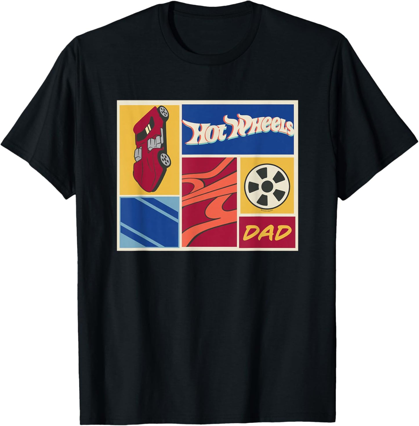 Hot Wheels - Father's Day Hot Wheels Dad T-Shirt - T-Shirt | Black