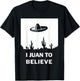 I Juan To Believe | Funny Sombrero Mexican T-Shirt - T-Shirt | Black
