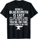 Blacksmith Art Women Forging Tools Blacksmithing T-Shirt - T-Shirt | Black