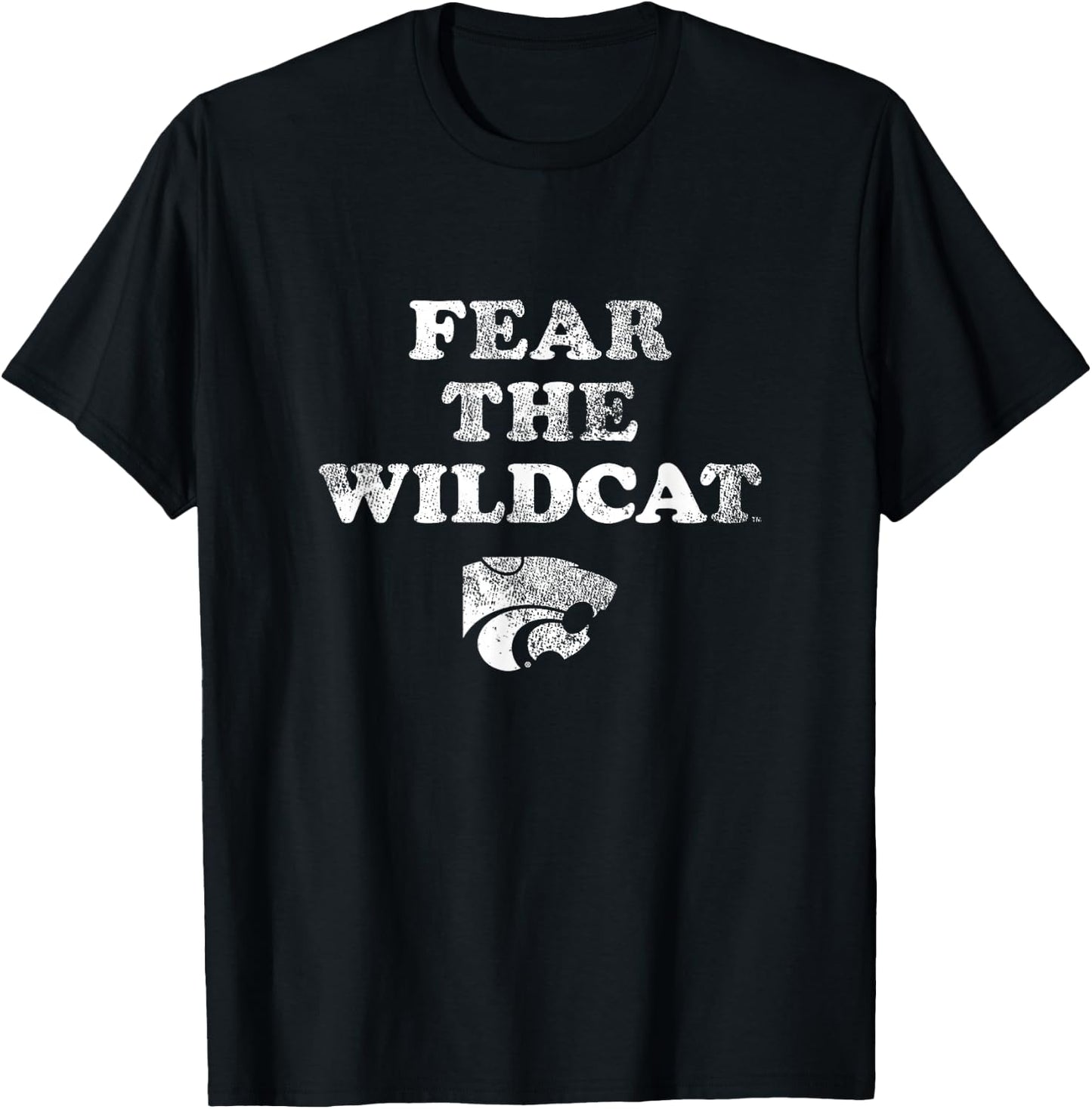Kansas State Wildcats | Official NCAA Merch | CL18KSU45 T-Shirt - T-Shirt | Black