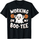 Working On My Boo T-Shirt - T-Shirt | Black