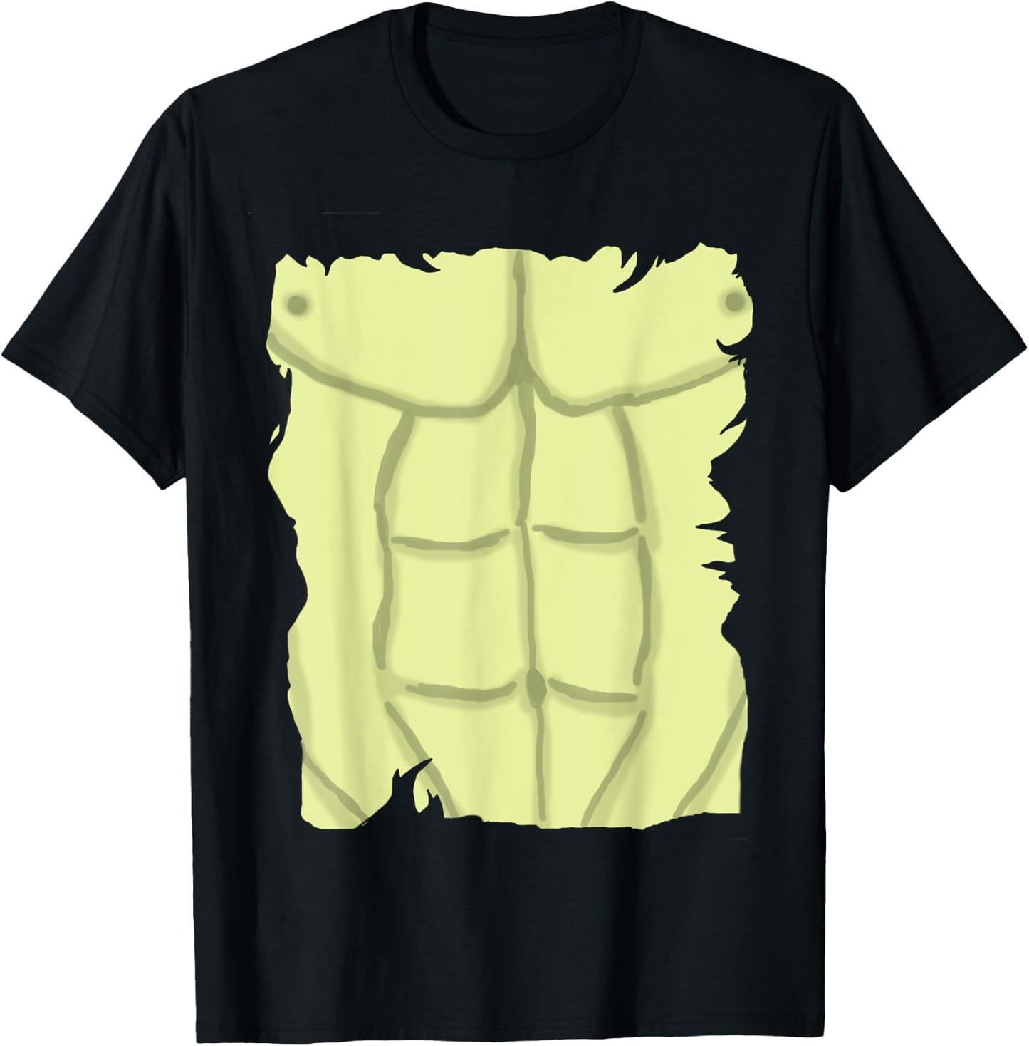 Muscle Bodybuilder Six Pack Abs Ripped Men Boys Kids T-Shirt - T-Shirt | Black