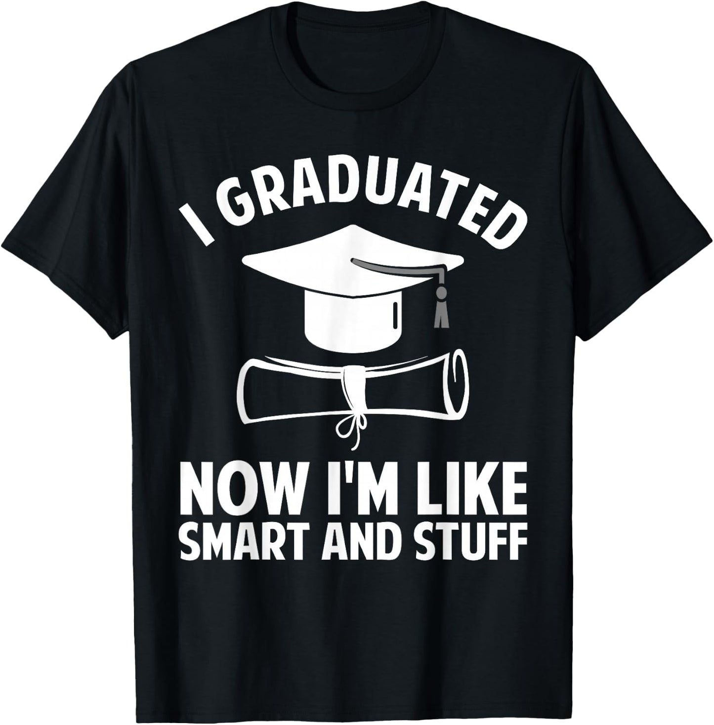 Funny Graduation Art Women Masters Degree Graduate T-Shirt - T-Shirt | Black