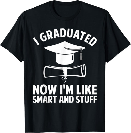 Funny Graduation Art Women Masters Degree Graduate T-Shirt - T-Shirt | Black