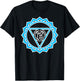 Yoga Veshuddha Throat Chakra Baby Blue Chakra T-Shirt - T-Shirt | Black