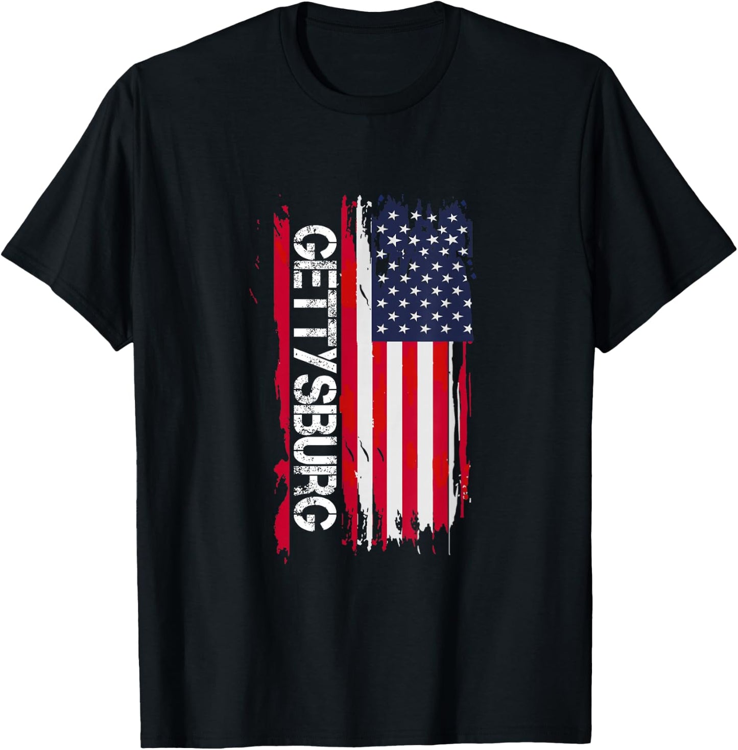 Gettysburg PA T-Shirt - T-Shirt | Black