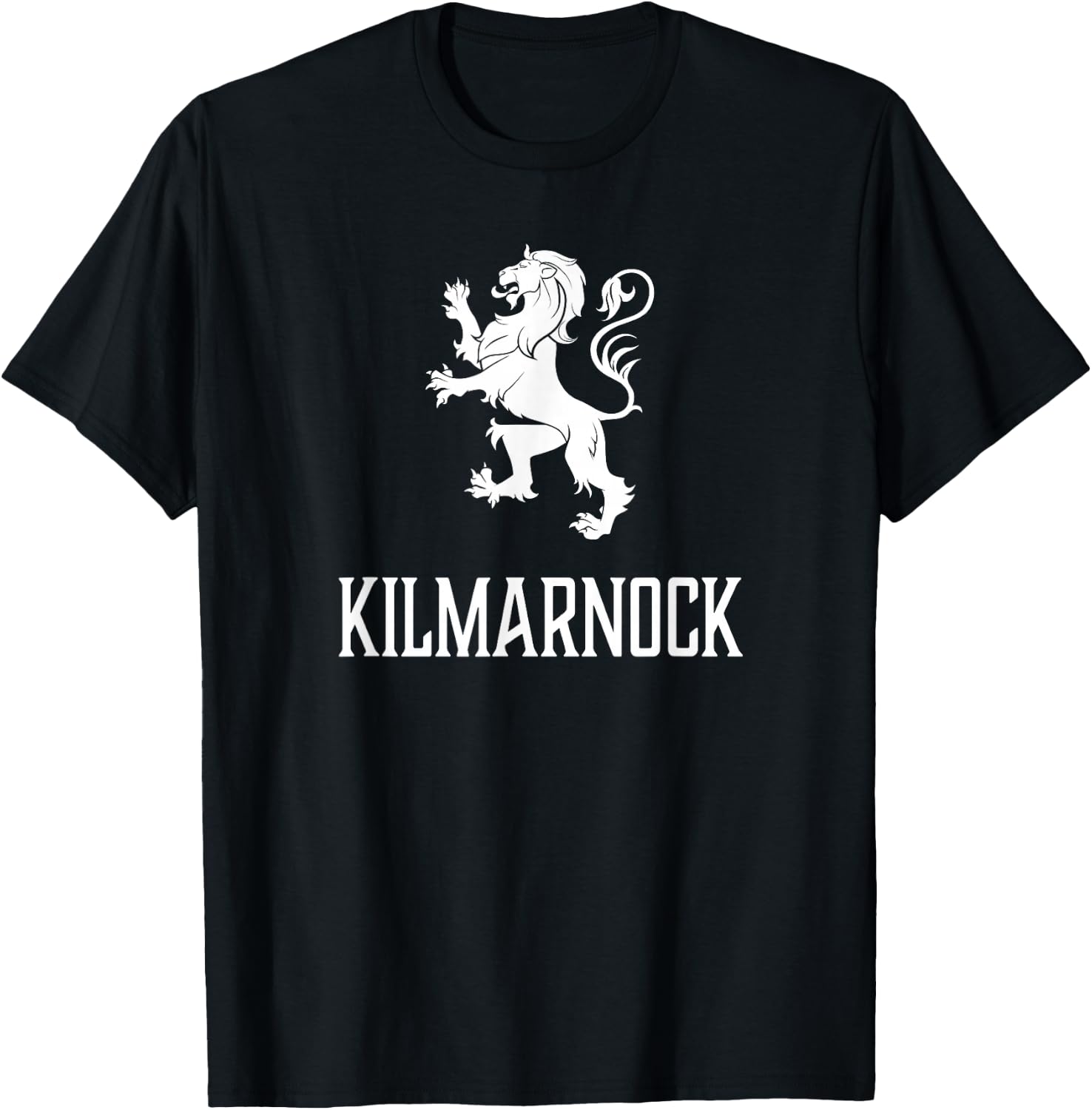 Kilmarnock, Scotland - Scottish Lion, Gaelic T-Shirt - T-Shirt | Black