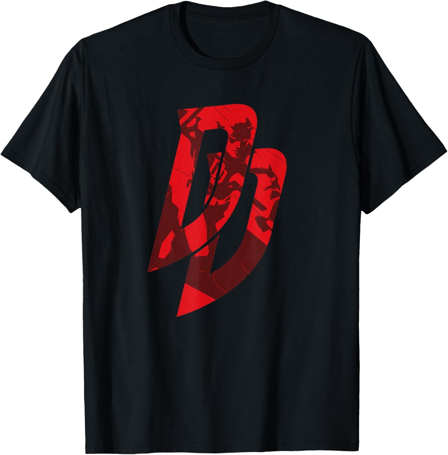 Marvel Daredevil Logo T-Shirt - T-Shirt | Black