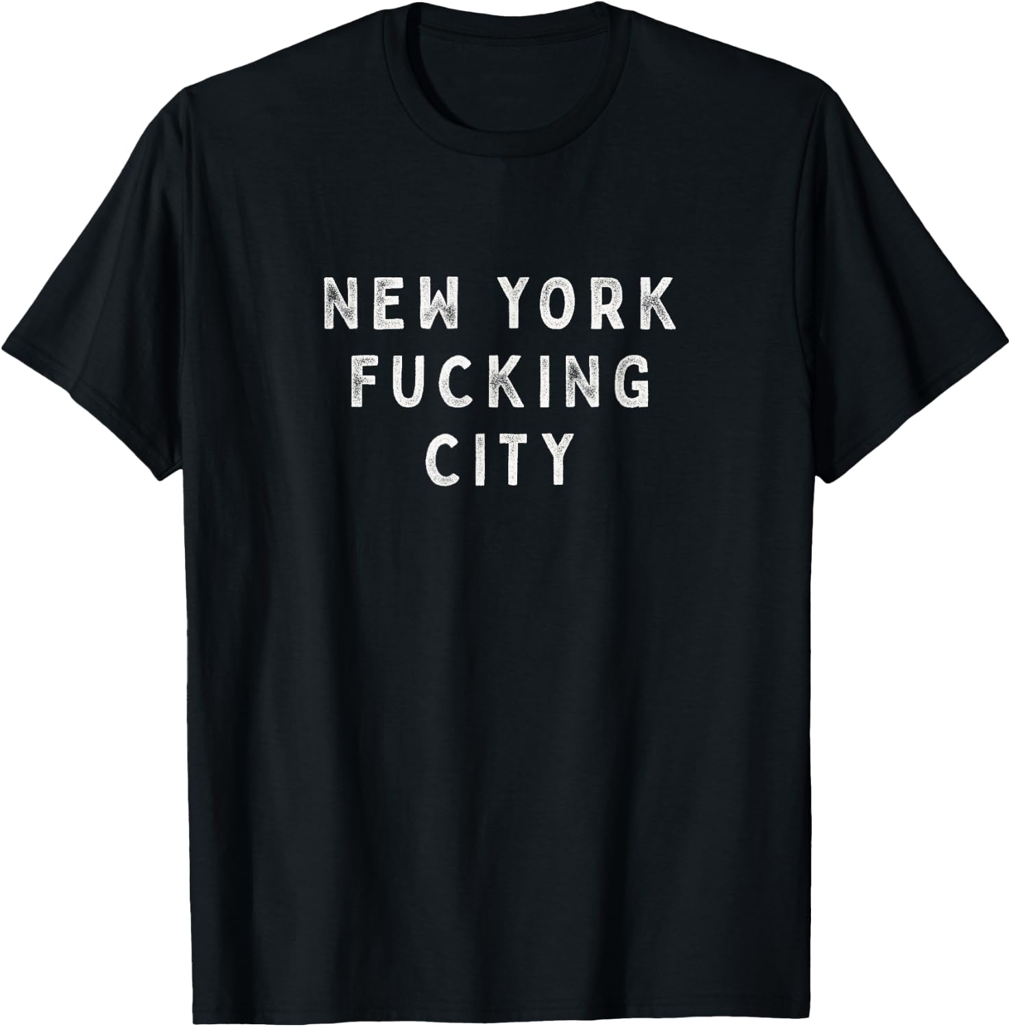 New York fucking city T-Shirt - T-Shirt | Black