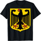 Deutschland Eagle Emblem of Germany T-Shirt - T-Shirt | Black