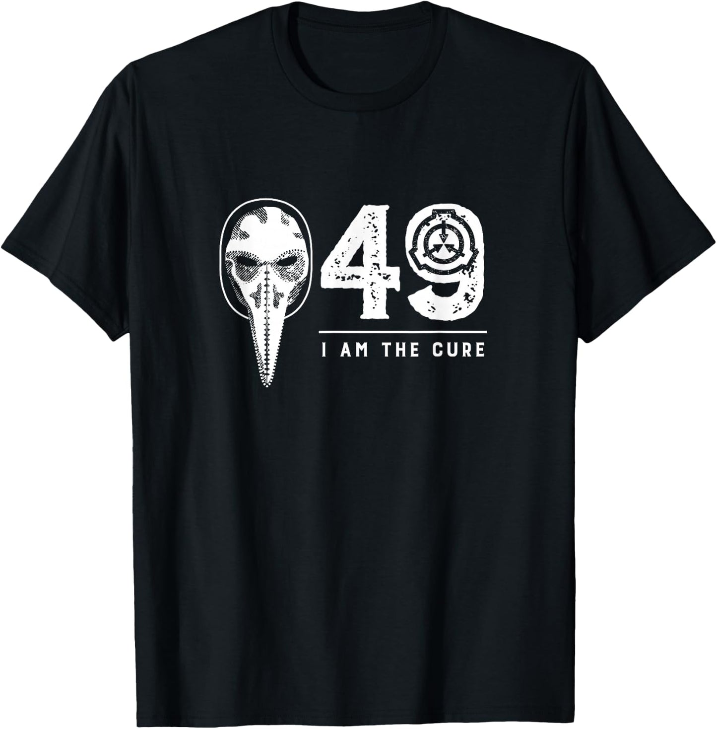 SCP-049 Plague Doctor SCP Foundation - I Am The Cure Shirt T-Shirt - T-Shirt | Black